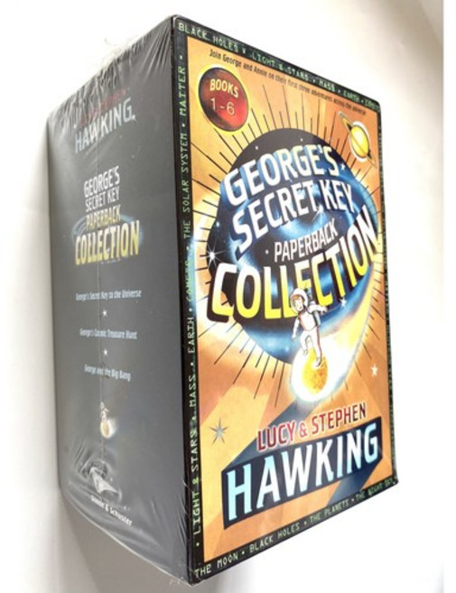 영어원서 스티븐호킹 우주과학 동화 6권세트 조지의 우주보물찾기 AR6점대 음원