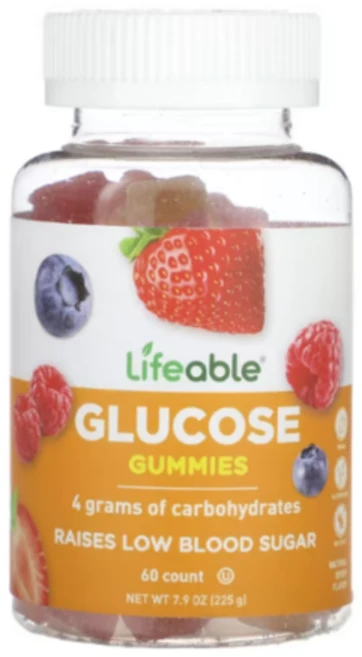 라이퍼블 포도당 글루코스 구미젤리 베리맛 60개 (1개월분), 1개 - 쿠팡