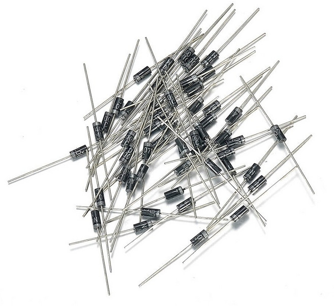 (10개/세트) 1N4007 정류 다이오드 - 1A 1000V 고전압 DO-41 패키지 - 역전류 방지 전자부품, 1세트