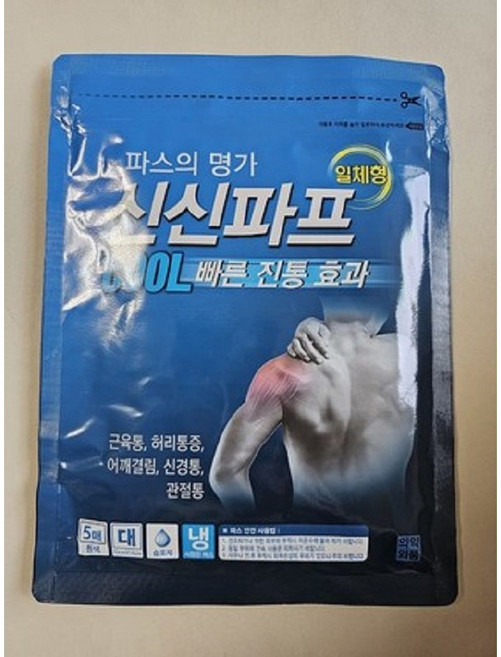 신신제약 신신파프 COOL, 5개입, 10개