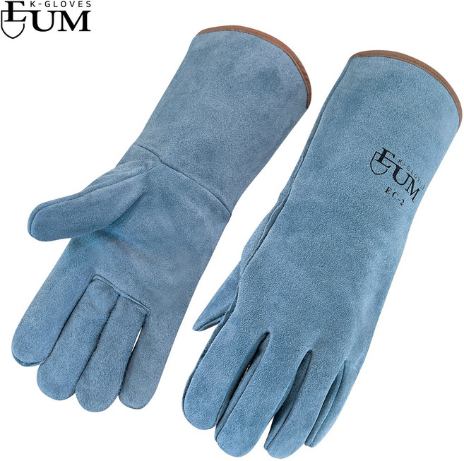 용접장갑 샌딩 바베큐장갑 화로 숯불 그라인딩 작업장갑 E-UM 이음, 1개, EC-2