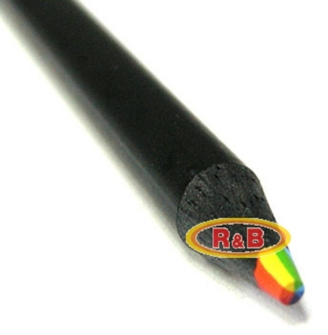 기린 무지개색연필 블랙펄 KN-06, 무지개