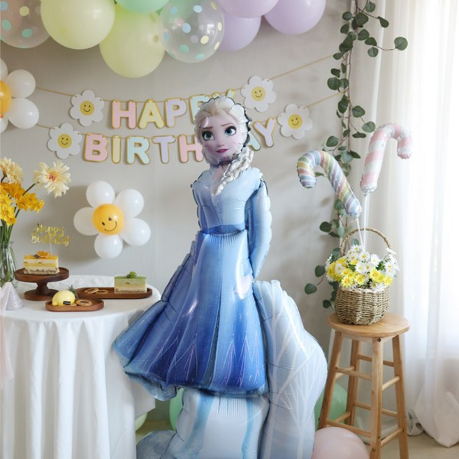 [파티조엘] 메가 엘사 겨울왕국 스탠딩풍선_엘사풍선 겨울왕국풍선, 메가 엘사 겨울왕국2 스탠딩 풍선