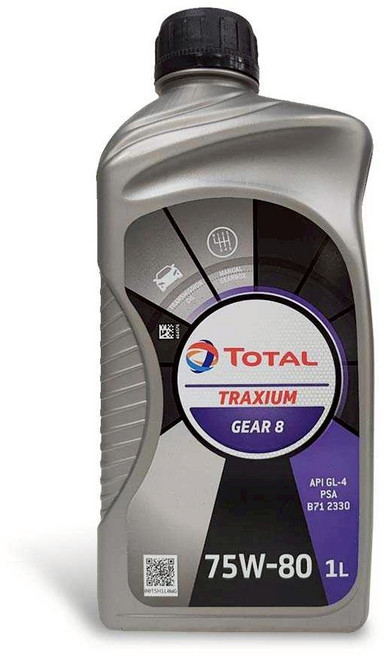 TOTAL 75W-80 手動變速箱油, 1個, TRAXIUMGEAR8