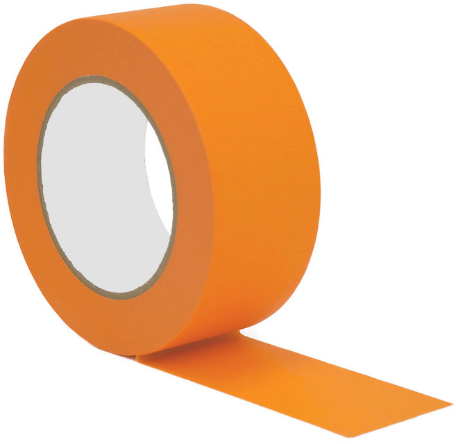 포장백서 보양 도배 커버링 마스킹 테이프 오렌지 사계절용 30mm x 40m, 1개
