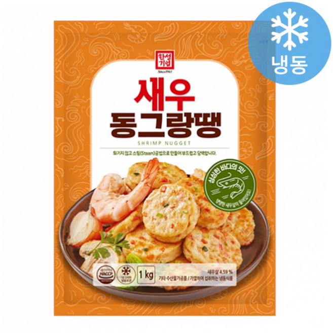 한성 새우 동그랑땡 300g, 1개, 1kg