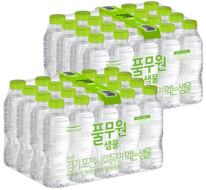 풀무원샘물 에코 330ml x 40개
