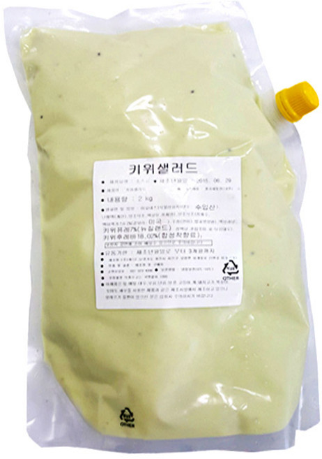 (캐드) 키위샐러드소스_2kg_식자재쇼핑몰_푸드왕, 1개, 2kg