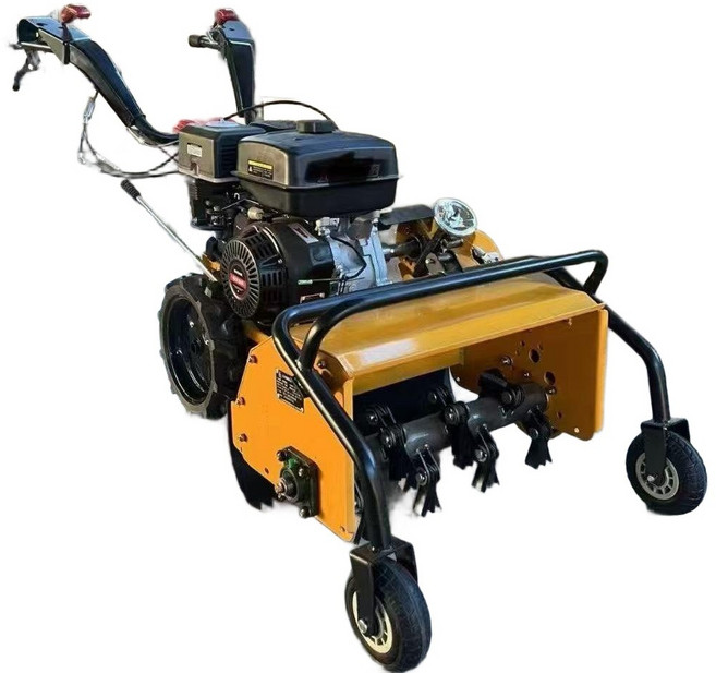 자주식 예초기 제초기 예취기 관리기 쟁기 잔디깍기, 소형 카트 포함 4륜, 1개, 기본 색상