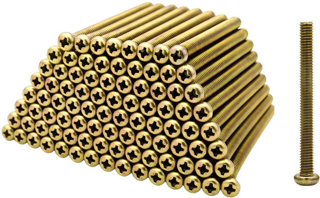 JG철물스토어 (정품) 국산 천연색 이도피스 F/M (1봉) 묶음구성 (콘센트 나사 콘센트 피스 콘센트 박스용 피스), 100개