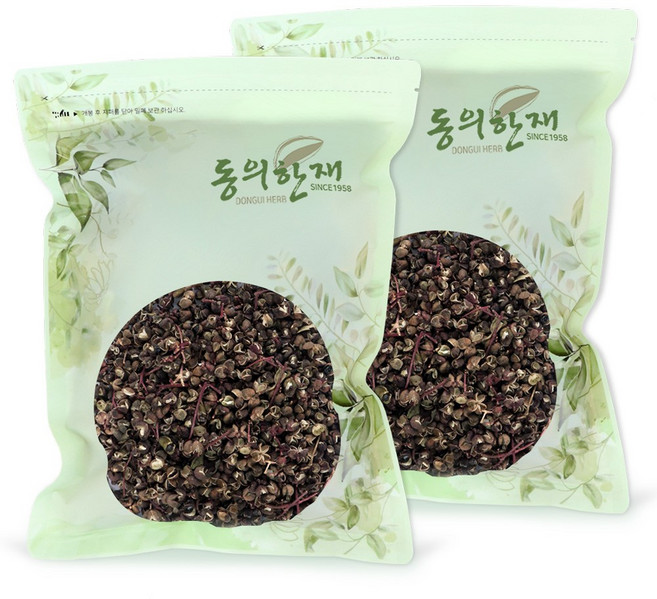 동의한재 국산 산초 열매 껍질, 300g, 2개
