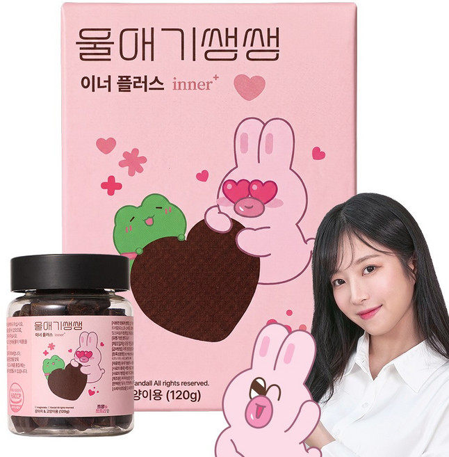디어랩스 강아지 울애기쌩쌩 이너플러스 기관지 심장 신장 간 영양제, 60정, 종합영양제, 1개