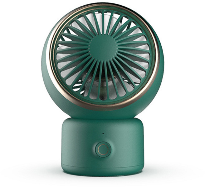 MuiMoi 저소음 무선 탁상용 선풍기, 녹색