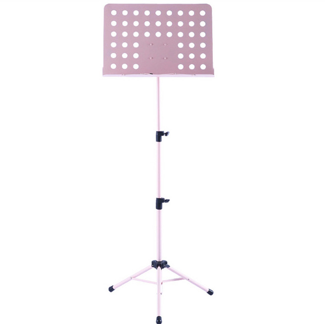 악보보면대 철판 특대형사이즈, 핑크, 1개
