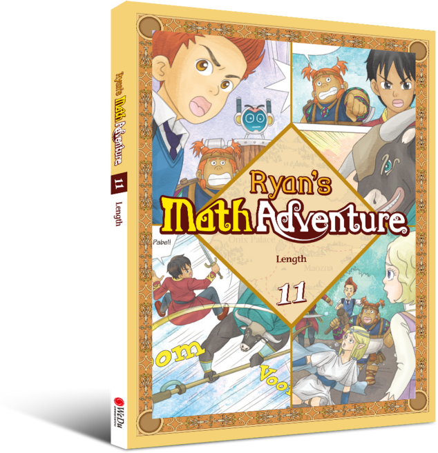 [영어 원서] Ryan's Math Adventure 학습만화 시리즈 (초등수학), 11 - 길이