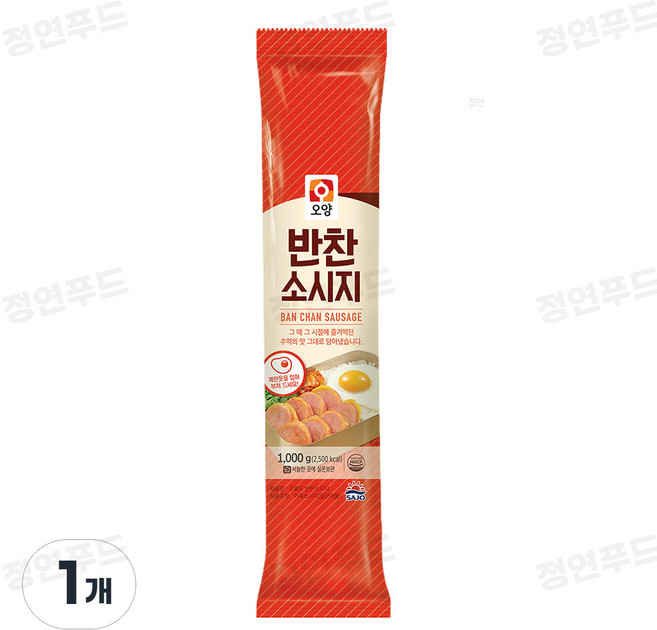 사조오양 반찬 소시지 1kg, 1개