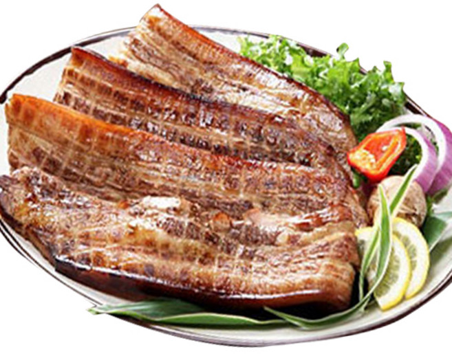 추억의 전통웰빙음식 국내산 볏짚 오겹살, 1개, 200g