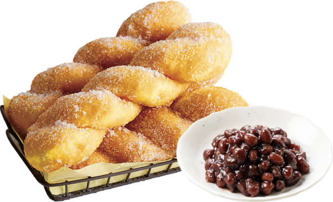 냉동 찹쌀 꽈배기 생지 앙금꽈배기 30개 단팥 고구마 카스타드 피자, 단팥꽈배기