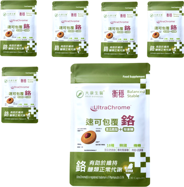 大康生醫 衡穩 苦瓜胜肽複方膠囊, 6個, 30顆