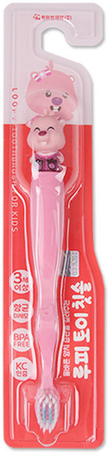뽀로로 어린이 칫솔, 루피, 1개입, 3개