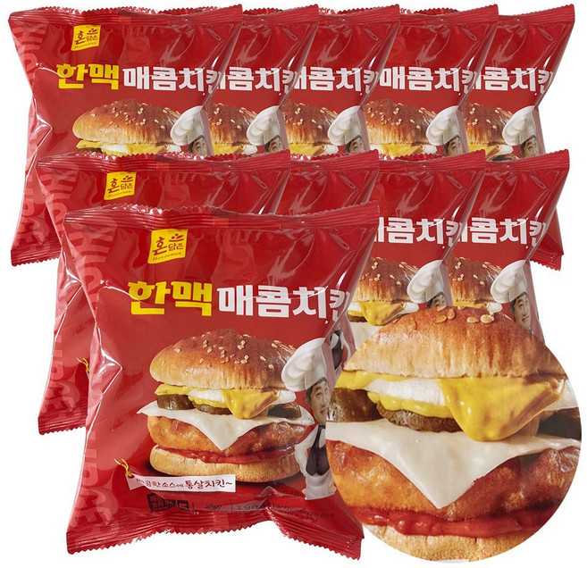 한맥 매콤치킨 190g, 10개