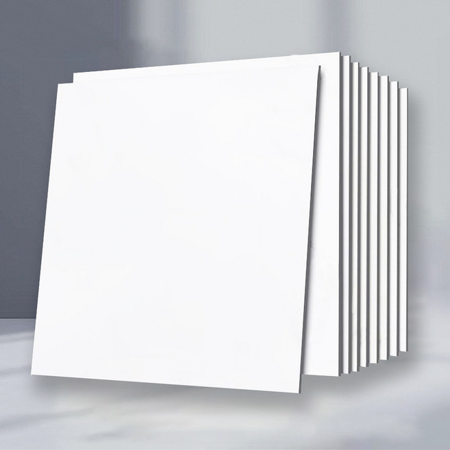 Fowod 붙이는 데코타일 접착식 정사각 장판 셀프시공 457X457mm 두께1.8mm, 접착식바닥B08, 24개