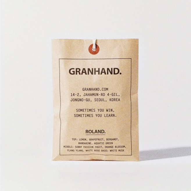 그랑핸드 사쉐 9종 택 1 granhand 방향제, 1개, 사쉐 롤랑 (ROLAND)