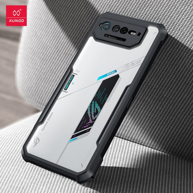 휴대폰 핸드폰 스마트 폰 거치대 지갑 케이스 파우치 가방 Xundd-아수스 에이수스 ASUS 호환 ROG 6 프로 에어백 범퍼 충격 방지 쉘 아수스 Rog 5 케이스용 투