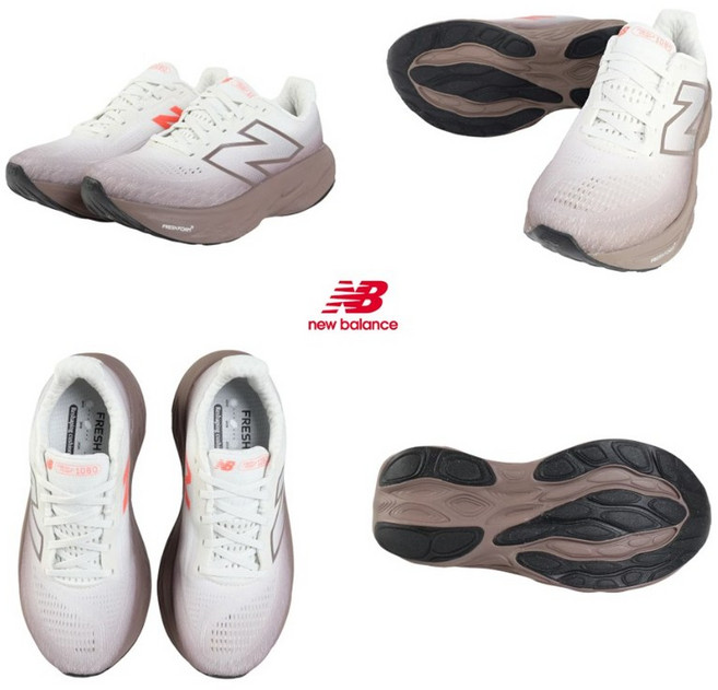 뉴발란스 프레쉬 폼 X 1080 v14 쿠션 조깅 마라톤 경량 러닝화 W108014E2E