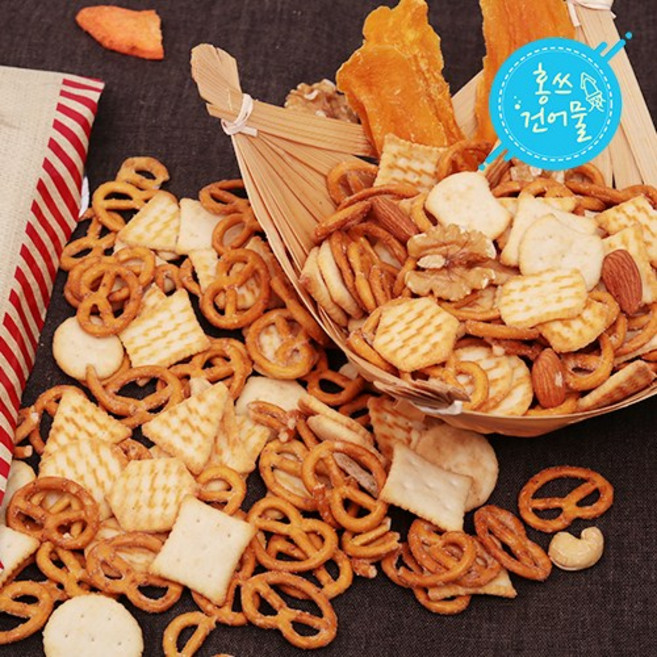 홍쓰건어물 미니 프레첼 와시비맛800g, 800g, 1개