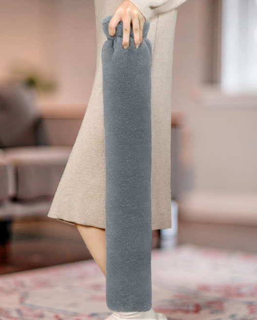 수련 찜질기 황토 허리 어깨숄 온열 전기 맥반석 데일리 물주머니 롱 대용량, 롱사이즈 2L