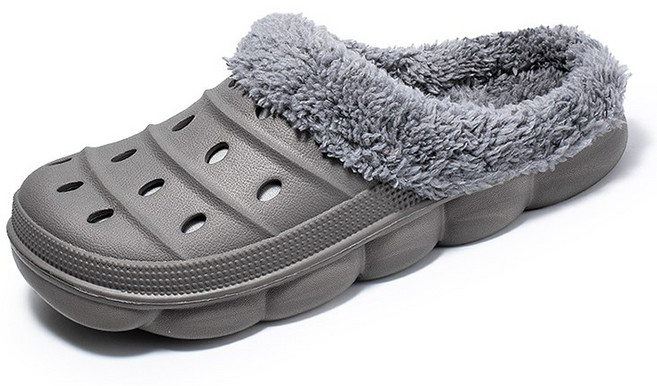 큰귀멍멍 남녀공용 따뜻한 겨울샌들 방한털슬리퍼