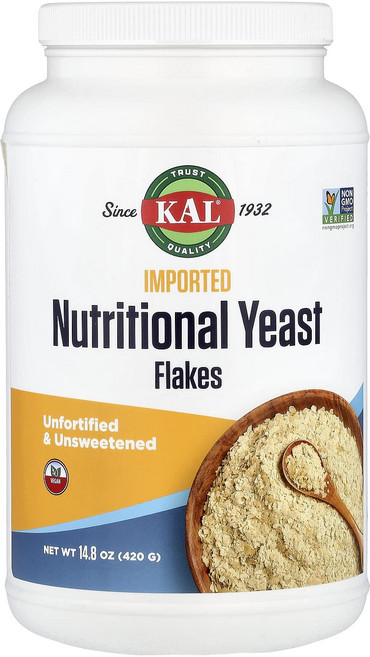 KAL 임포티드 뉴트리셔널 이스트 미세 플레이크 420g(14.8oz), 419 g, 1개, 419g