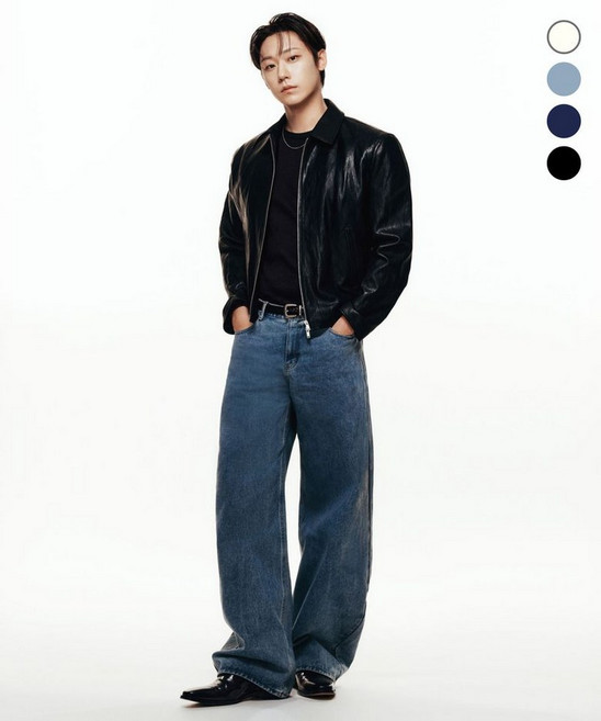 무신사 스탠다드 이도현 PICK커브드 데님 팬츠 (4 colors) 524526