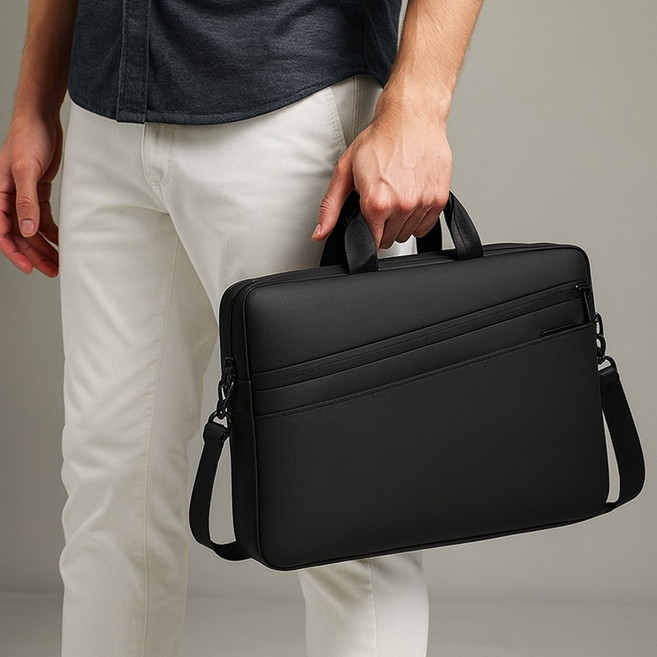 아르드 심플 대용량 노트북 가방, 블랙