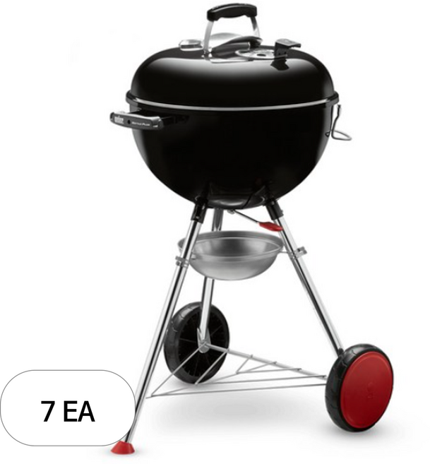 웨버 케틀플러스 47 가정용 숯불 바베큐 그릴, 7개