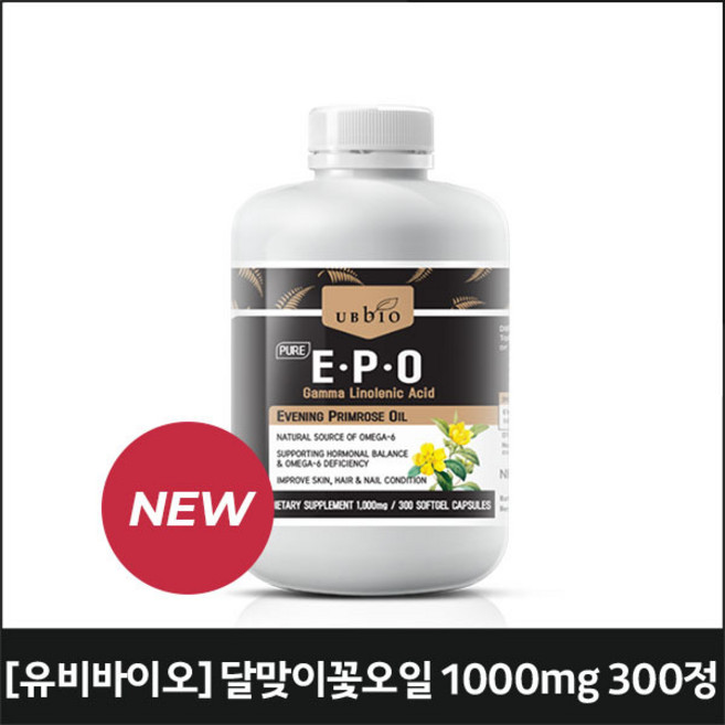유비바이오 달맞이꽃오일 1000mg 300정 (1046)