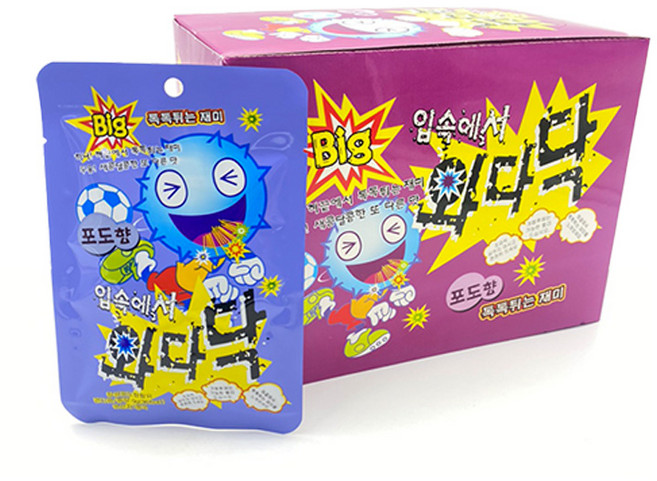 와다닥 포도 캔디, 9g, 80개