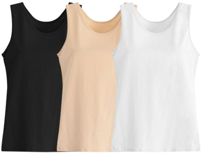 제이모던 국산 순면 나시 세트 3p