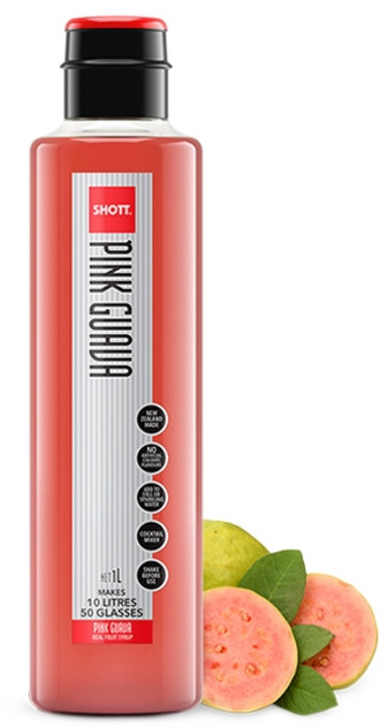 샷 핑크구아바 시럽 1L PET, 1개