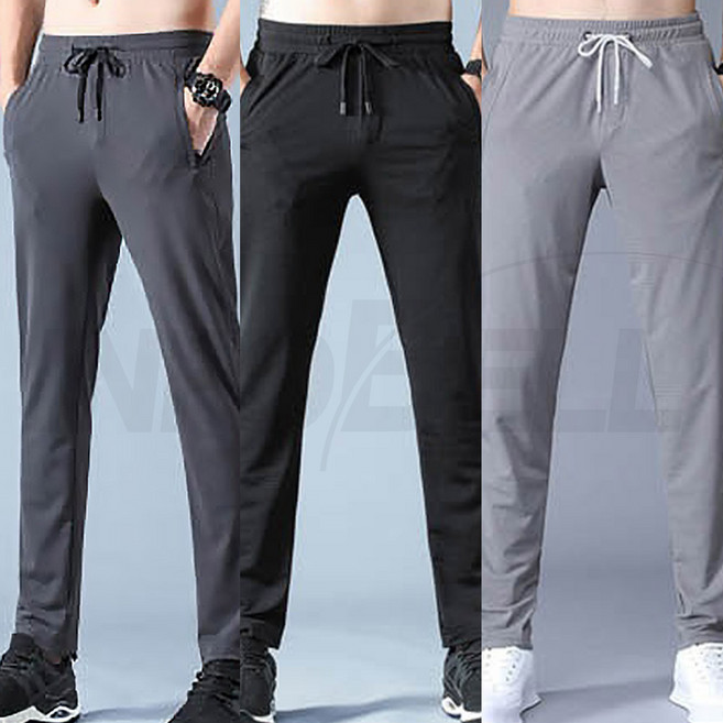 [TV홈쇼핑정품 인포벨]슬림핏 초박 메쉬 트레이닝복 하의 아이스 쿨 여름 스포츠 낚시 등산 추리닝 바지