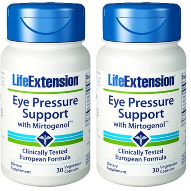 라이프익스텐션 아이 프레셔 써포트 머토제놀 베지테리안 캡슐, 30개입, 2개, 30정 - 쿠팡