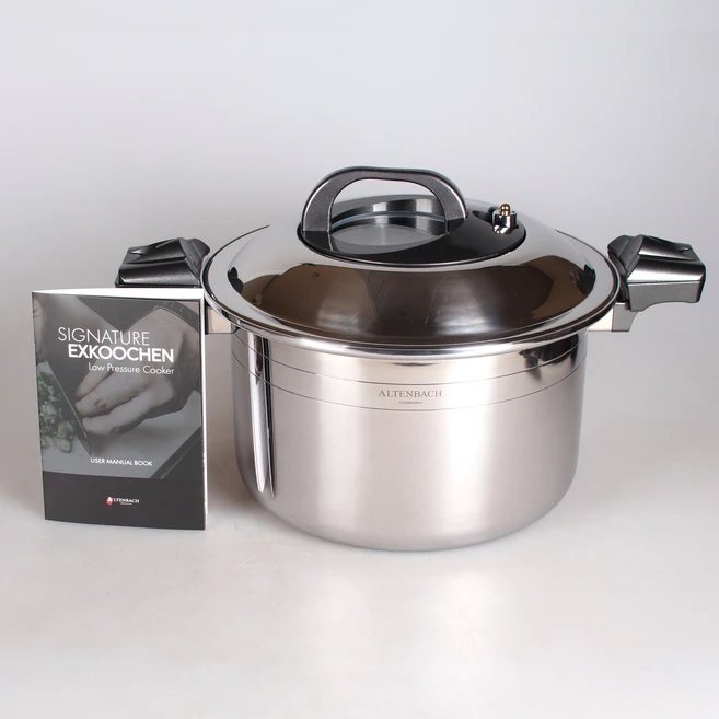 알텐바흐 시그니처 엑스쿠첸 멀티쿡 316Ti 통5중 무수분 저압 냄비 11L, 28cm, 1개 - 쿠팡