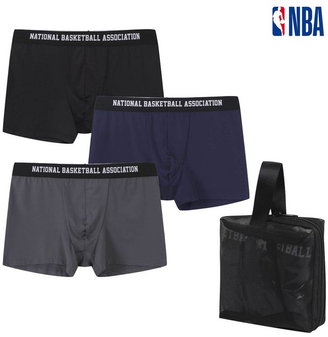 NBA 남성 에센셜 3-PACK 드로우즈 N255AI401P 3140804