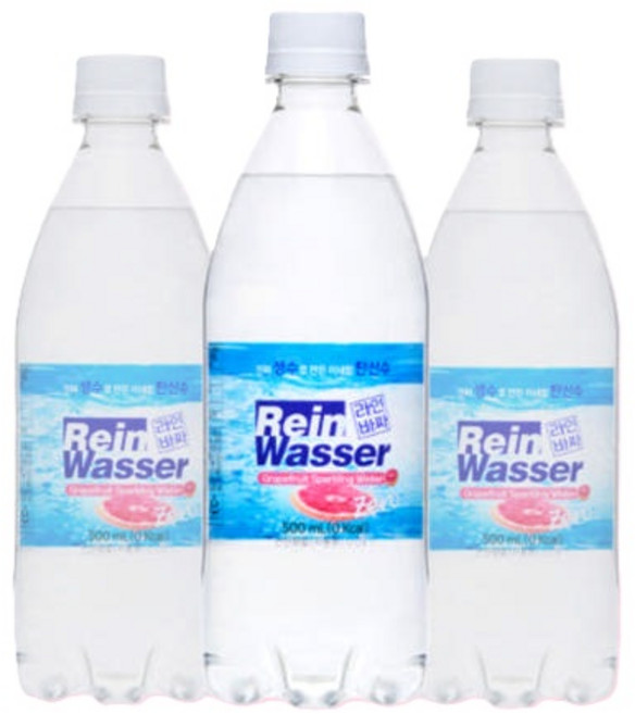 라인바싸 탄산수 레몬, 500ml, 40개