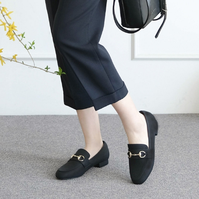 OLLIE [굽높이 선택]올리 리온 여성 쿠션 로퍼 단화 2cm+6cm(OL-2334+5334)