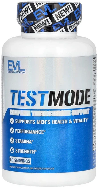 이보루션 뉴트리션 EVLution Nutrition TestMode 베지 캡슐 100정 EVL-02985, 1개 - 쿠팡