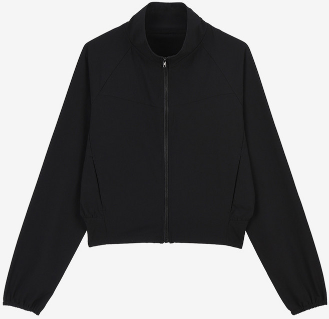 [콘치웨어] 여성용 라이트 크롭 트랙 자켓 2colors 필라테스 요가