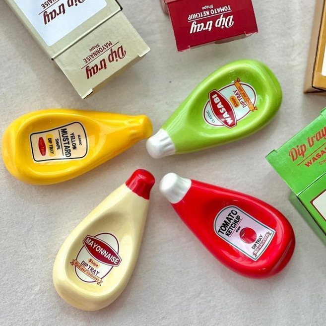 까사리꼬 미니어처 소스볼, 1개, 머스타드