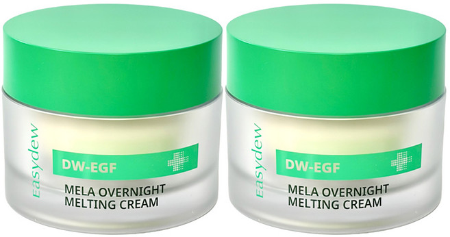 [본사직영] 이지듀 DW-EGF 오버나이트 기미캡슐크림, 2개, 30ml